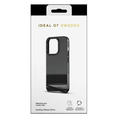 Ochranný kryt Clear Case iDeal Of Sweden pro Apple iPhone 15 Pro, mirror black