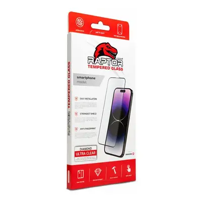 Tvrzené sklo Swissten Raptor 3D pro Samsung Galaxy S22, černá