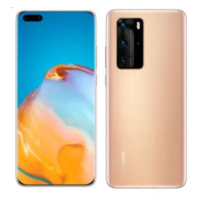 LCD + dotyk + přední kryt pro Huawei P40, blush gold (Service Pack)