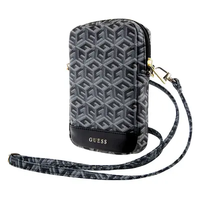 Taška Guess PU G Cube Wallet Phone Bag Zipper, černá