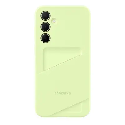 Zadní kryt s kapsou na kartu pro Samsung Galaxy A35 EF-OA356TMEGWW, limetková