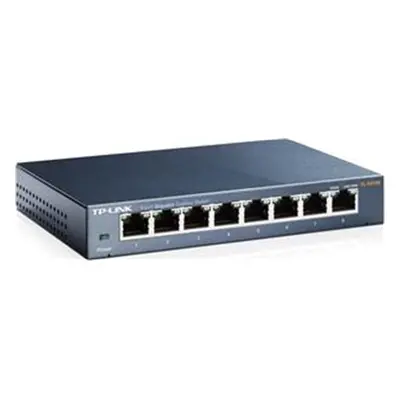 TP-Link TL-SG108 switch 8x 10/100/1000Mbps, kovový