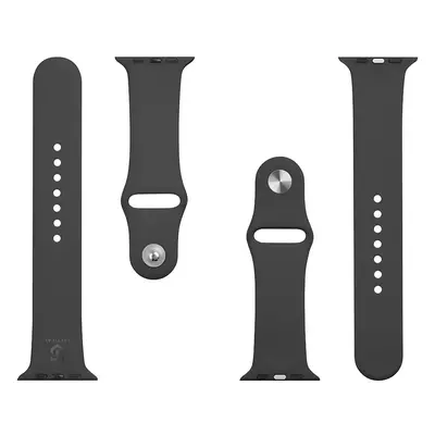 Silikonový řemínek Tactical 488 pro Apple Watch 1/2/3/4/5/6/7/8/9/SE 42/44/45mm, black