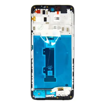 LCD + dotyk + přední kryt pro Motorola Moto E32s, black ( Service Pack )