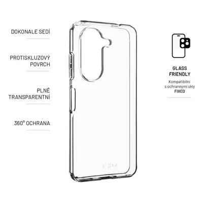 Zadní TPU gelové pouzdro FIXED pro Asus Zenfone 10, transparentní