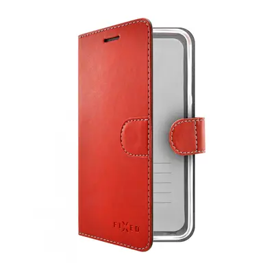 FIXED FIT flipové pouzdro Apple iPhone 12 Pro Max red