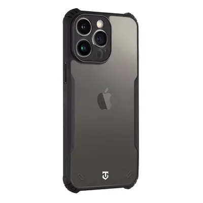 Zadní kryt Tactical Quantum Stealth pro Apple iPhone 14 Pro Max, transparentní černá