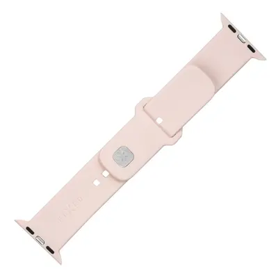 Set silikonových řemínků FIXED Silicone Sporty Strap pro Apple Watch 38/40/41mm, růžová