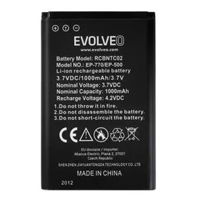 EVOLVEO originální baterie Li-Ion 1000 mAh pro EasyPhone FP,FS