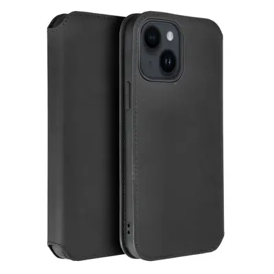 Flipové pouzdro Dual Pocket pro Xiaomi Redmi Note 12 5G, černá