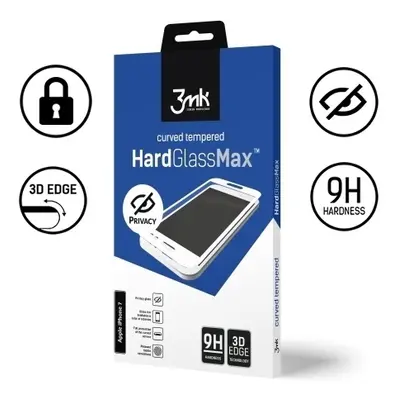 Tvrzené sklo 3mk HardGlass MAX Privacy pro Apple iPhone 11 Pro, černá