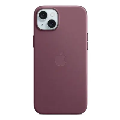 Zadní kryt Apple FineWoven MT4A3ZM/A vč. MagSafe pro Apple iPhone 15 Plus, mulberry