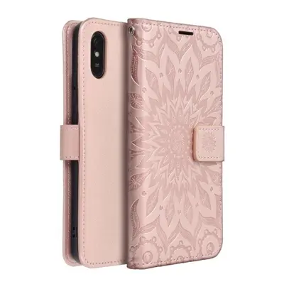 Flipové pouzdro Forcell MEZZO pro Xiaomi Redmi 10C, mandala rose gold