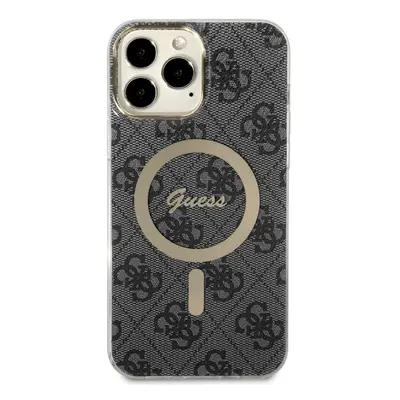 Zadní kryt Guess 4G IML MagSafe pro Apple iPhone 13 Pro Max, black