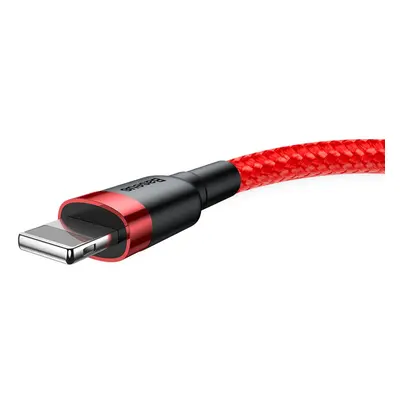 Datový kabel Baseus Cafule Cable USB pro Lightning 1.5A 2M, červená