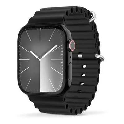 Silikonový řemínek Epico Ocean pro Apple Watch 42/44/45/49mm, černá