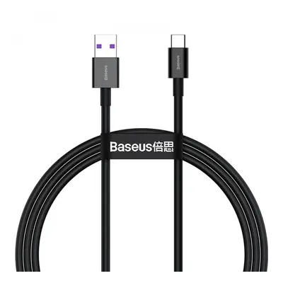 Datový kabel Baseus Superior Series Fast Charging Data Cable USB to Type-C 66W 1m, černá