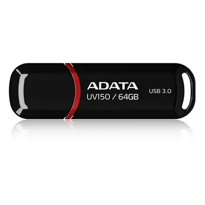 Flash disk ADATA UV150 64GB, USB 3.0, černý