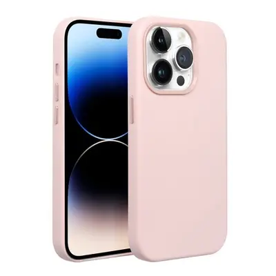 Ochranný kožený kryt Mag Cover pro Apple iPhone 13 Pro Max, světle růžová