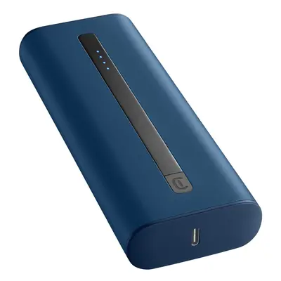 Powerbanka Cellularline Thunder 20000 mAh, modrá