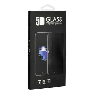 Tvrzené sklo 5D pro Samsung Galaxy S21+, plné lepení, černá