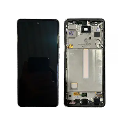 LCD + dotyk + rámeček pro Samsung Galaxy A52s 5G, white (Service Pack)