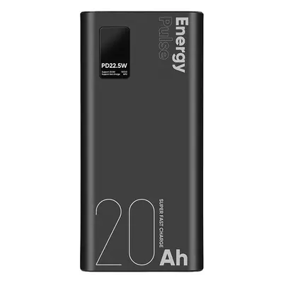 OBAL:ME EnergyPulse Powerbanka 20000mAh 22.5W Black