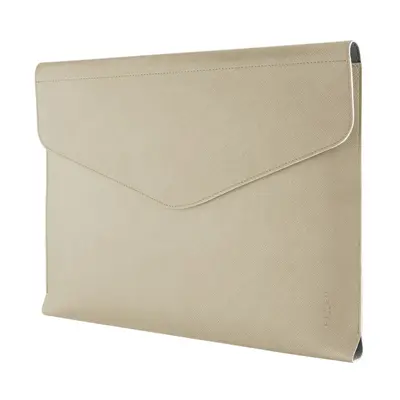 Pouzdro FIXED Siena pro notebooky a tablety do 13", krémové