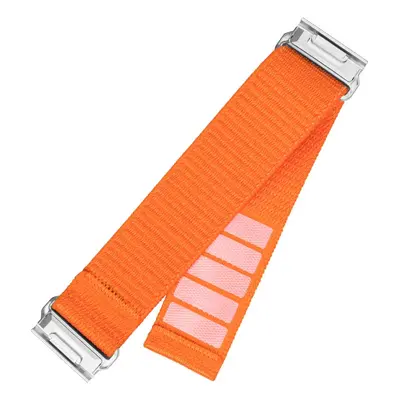 Nylonový řemínek FIXED Nylon Sporty Strap pro Garmin QuickFit 26mm, oranžová