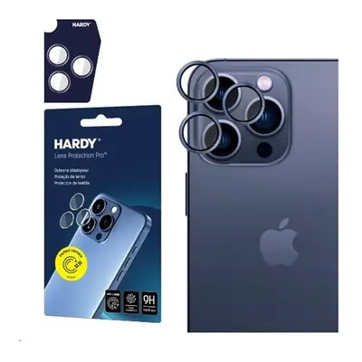 3mk ochrana kamery HARDY Lens Protection Pro pro Apple iPhone 13 Pro/13 Pro Max, šedá