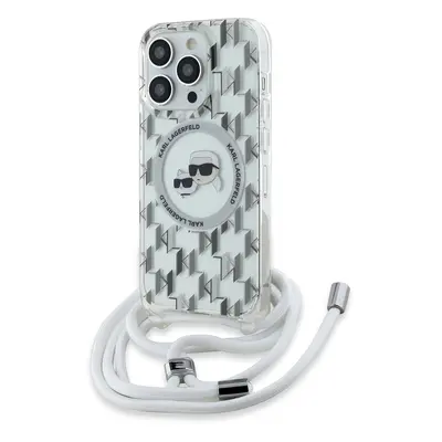 Zadní kryt Karl Lagerfeld IML Monogram Crossbody K&CH Heads MagSafe pro Apple iPhone 14 Pro Max,