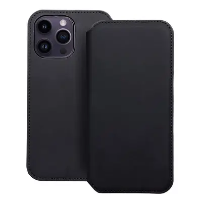 Flipové pouzdro Dual Pocket pro Apple iPhone 14 Pro Max, černá