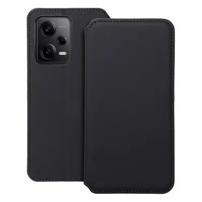 Flipové pouzdro Dual Pocket pro Xiaomi Redmi Note 12 Pro 5G, černá