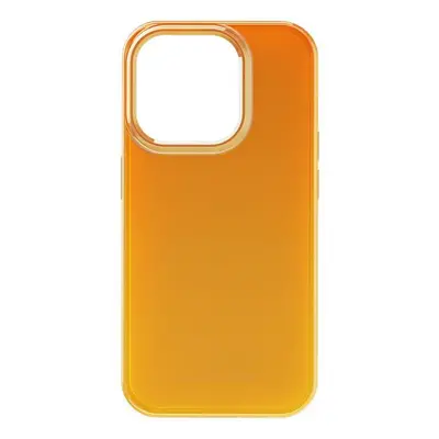 Ochranný kryt s Clear Case Mid iDeal Of Sweden pro Apple iPhone 15 Pro, orange spritz