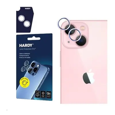 3mk ochrana kamery HARDY Lens Protection Pro pro iPhone 15/15 Plus, růžová