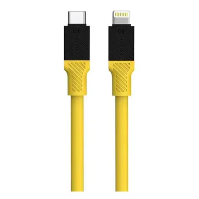 Kabel Tactical Fat Man Cable USB-C/Lightning 1m, žlutá