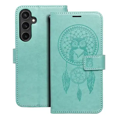 Flipové pouzdro MEZZO Book case pro Samsung Galaxy S23 FE, dreamcatcher green