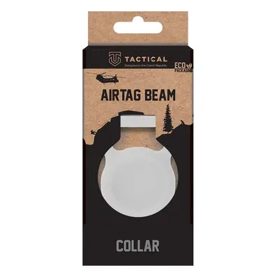 Tactical Airtag Beam Collar White