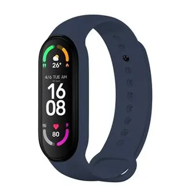 Silikonový řemínek FIXED Silicone Strap pro Xiaomi Band 7/ Mi Band 6/ Mi Band 5, modrá