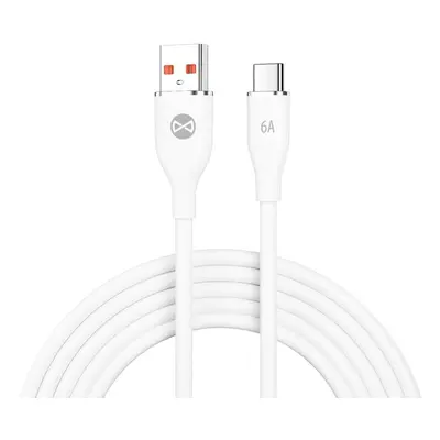 Datový kabel Forever USB/USB-C 1m 66W bílá