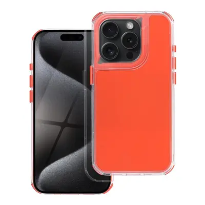 Zadní kryt MATRIX Case pro Apple iPhone 16 Pro Max, oranžová