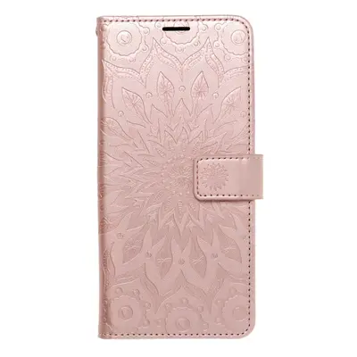 Flipové pouzdro MEZZO Book case pro Apple iPhone 11, mandala rose gold