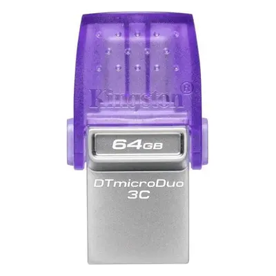 Kingston DataTraveler microDuo 3C 64GB 200MB/s USB-A + USB-C