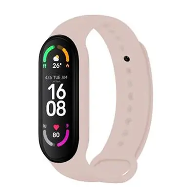 Silikonový řemínek FIXED Silicone Strap pro Xiaomi Band 7/ Mi Band 6/ Mi Band 5, růžová