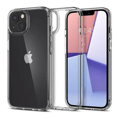 Ochranný kryt Spigen Crystal Hybrid crystal clear pro Apple iPhone 13, transparentní