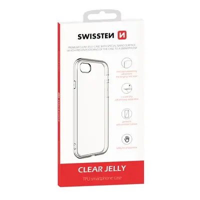 Silikonové pouzdro Swissten Clear Jelly pro Xiaomi Redmi 9C, transparentní