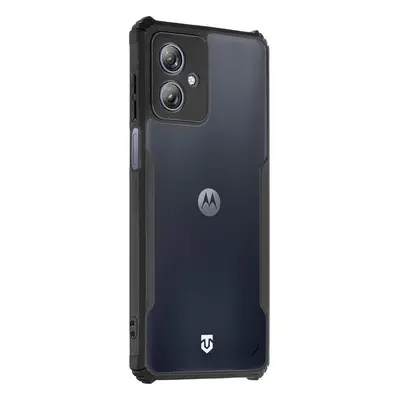 Zadní kryt Tactical Quantum Stealth pro Motorola Moto G54 5G/Power Edition, transparentní černá