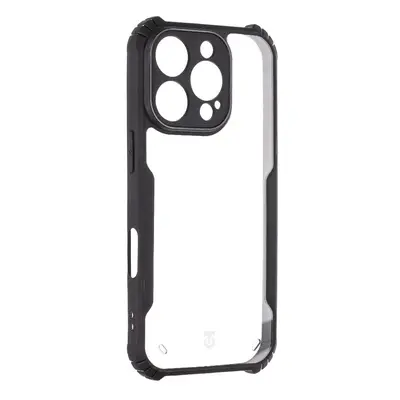 Zadní kryt Tactical Quantum Stealth pro Apple iPhone 16 Pro, transparentní černá