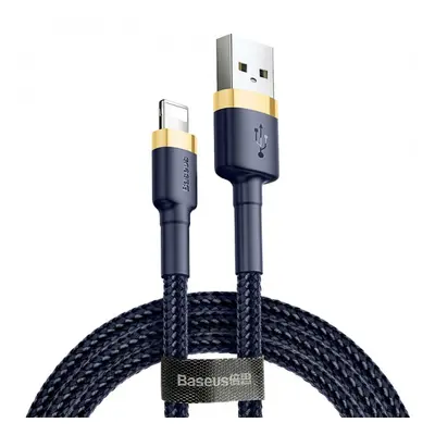 Baseus Cafule Cable USB for Lightning 2.4A, 1m, zlatá/modrá