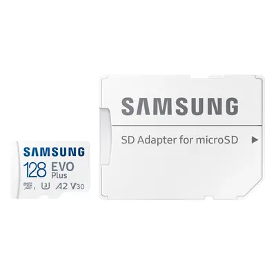 Samsung EVO Plus / micro SDXC / 128GB (UHS-I U3 - Class 10) +SD Adaptér